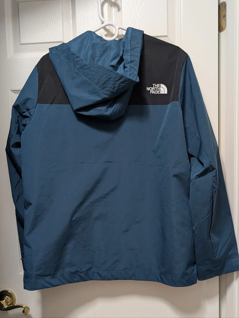 The North Face Back To Campus wind Jacket Blue Black Size Large L Men's BTC